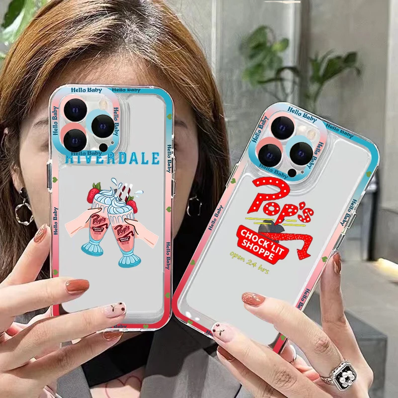 

American TV Riverdale Phone Case for iPhone 11 12 13 Mini Pro Max 14 Pro Max Case shell