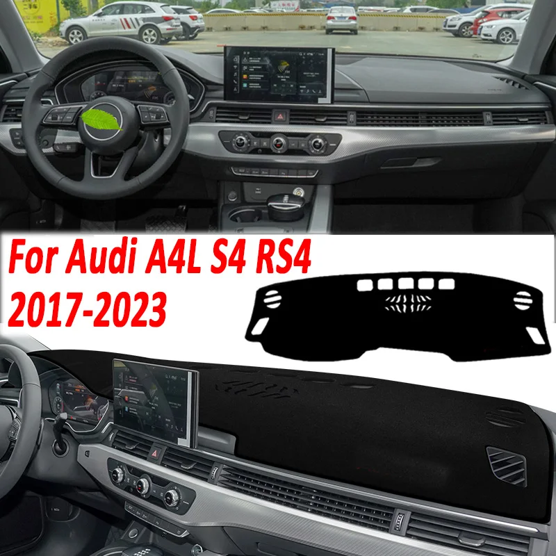 

Правый руль для Audi A4L A5 S4 RS4 2004-2023, коврик для приборной панели автомобиля, Солнцезащитный коврик, ковер, защита от УФ-лучей, аксессуары, защитный