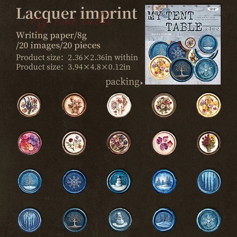 

Jianwu My Tent Table Series наклейки для скрапбукинга