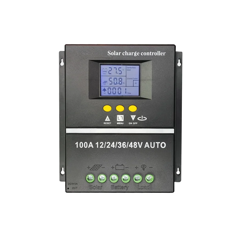 

Солнечный контроллер 12 В, 24 В, 36 В, 48 В, полностью автоматическая универсальная литий-Заряженная свинцово-кислотная фотогальваническая панель для создания энергии