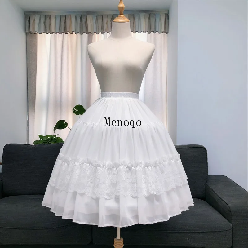 

Нижняя юбка Crinoline для косплея, короткая женская подъюбник 2022
