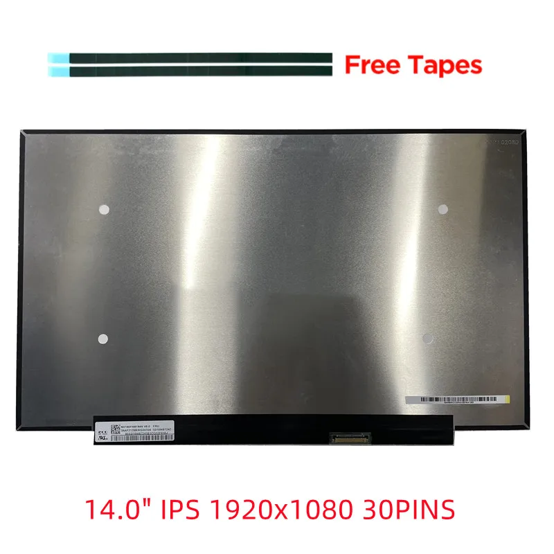 NV140FHM-N4V FRU 5D10W87242 NV140FHM N4V 14 0 &quotFHD 1920X1080 ЖК-светодиодный со светодиодной панелью Без