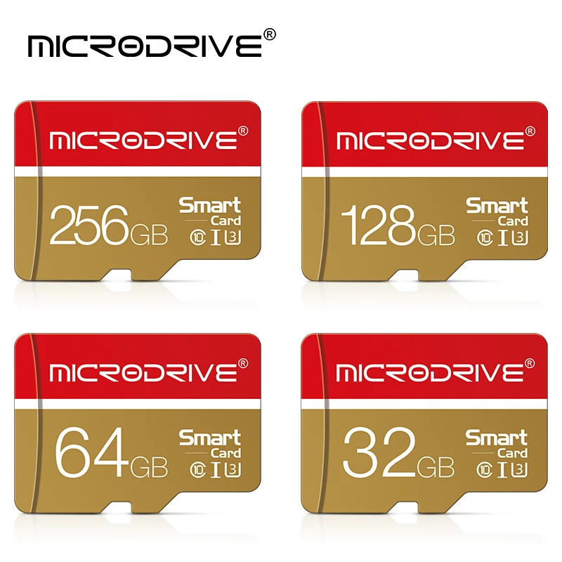 Высокоскоростная Карта Micro SD TF 4 ГБ 8 16 32 64 128 256 Мини-флеш-память Класса 10 Для