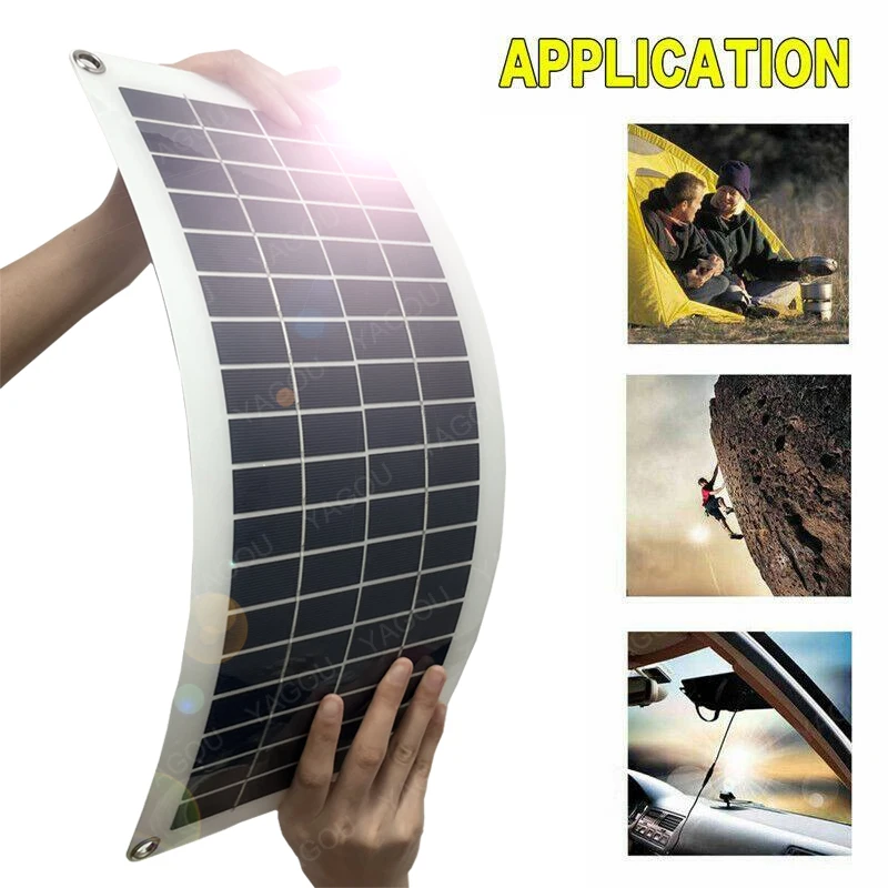 Система солнечной энергии 220 В 30 Вт зарядное устройство для панели инвертор 1000