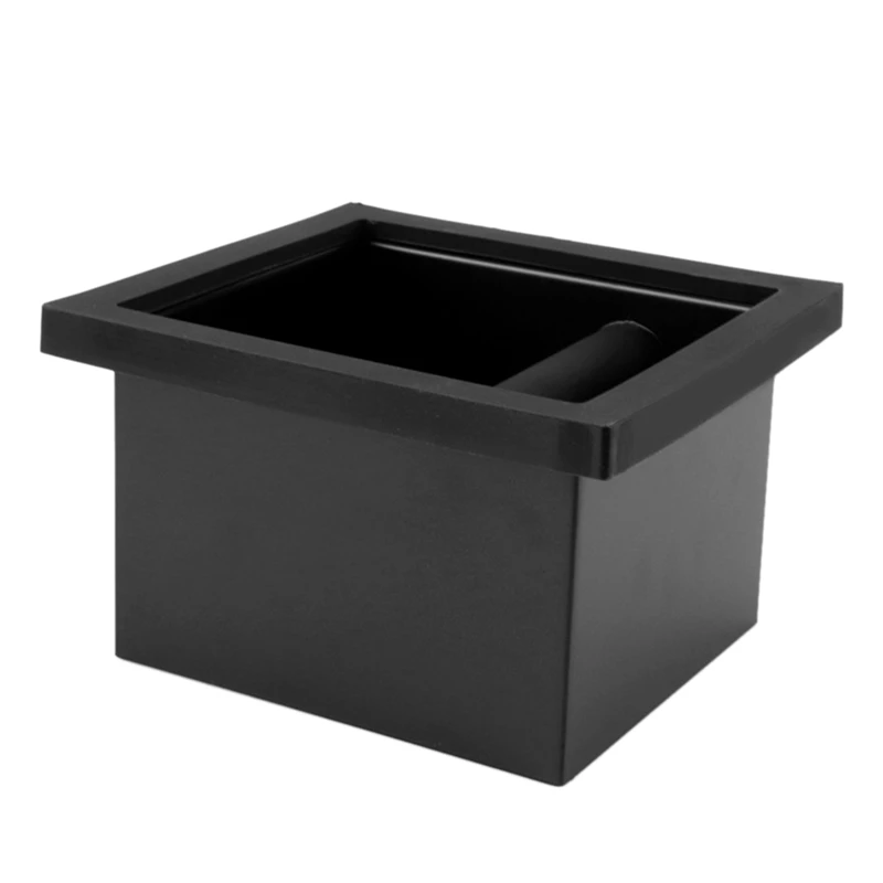 

Ящик для кофейных зерен, Настольный ящик для кофейных зерен без дна, квадратный прочный ящик для кофейных зерен из нержавеющей стали