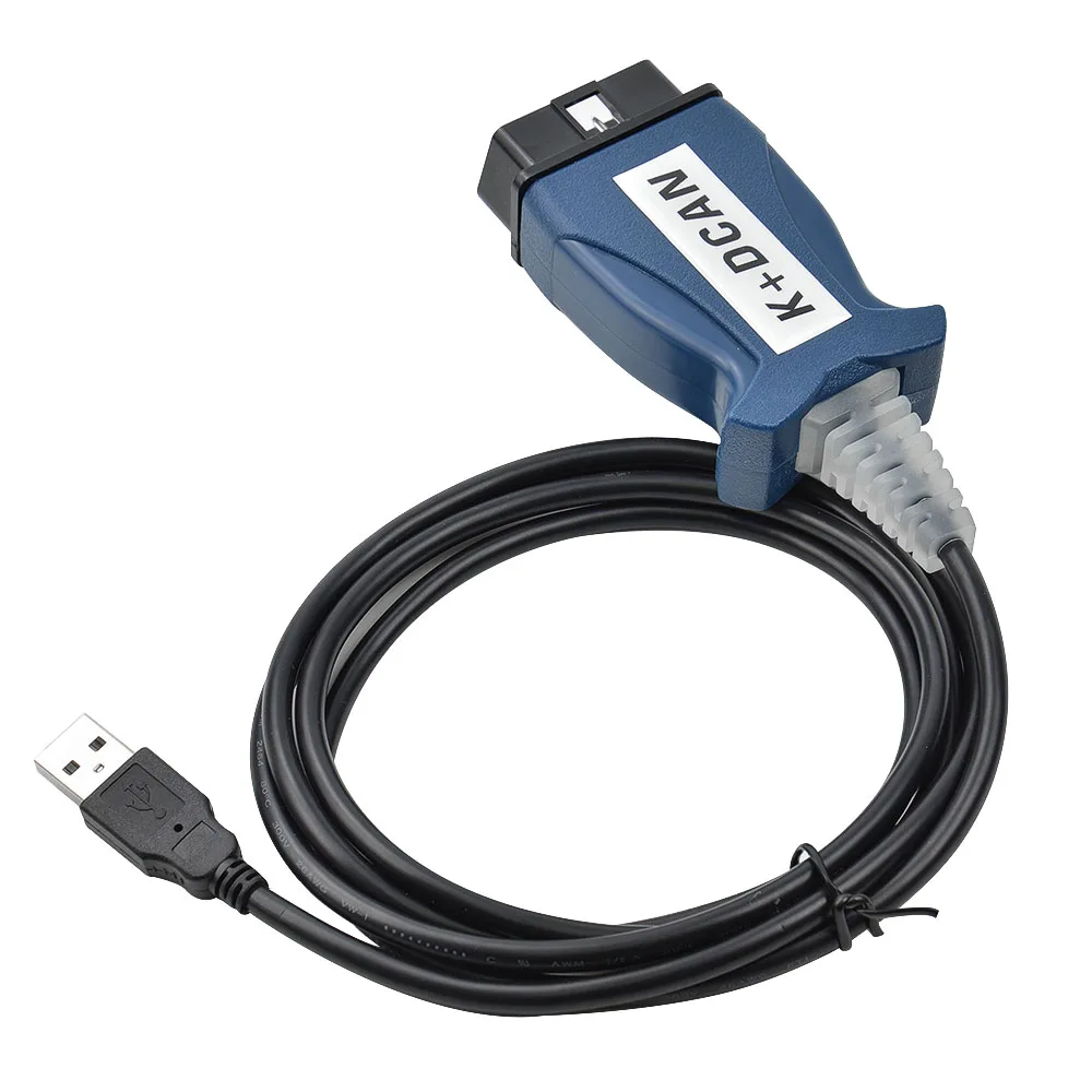 2022 новейший K DCAN переключатель OBDII Диагностический кабель + USB интерфейс Ediabas D CAN OBD2