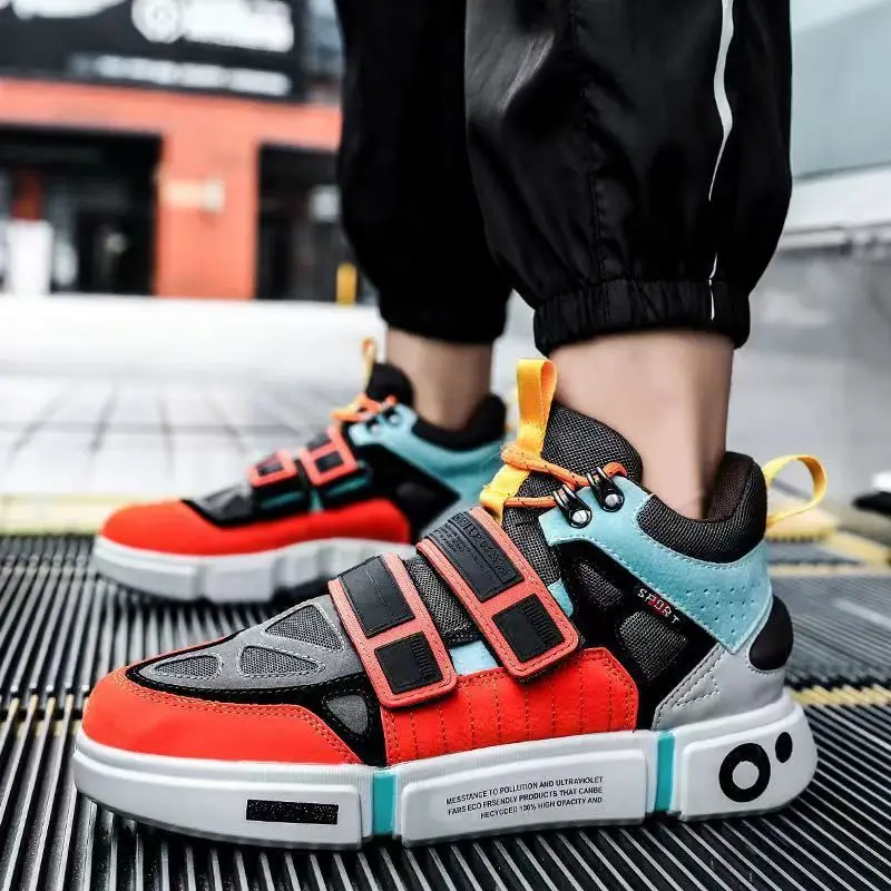 

Outdoor Breathable Thick Sole Running Shoes for Men Sports Shoes Comfortable Couples Sneaker Size 36-45 Zapatillas Men Sneakers