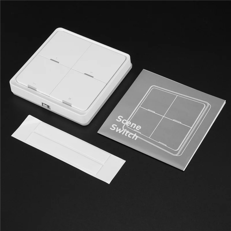 

4 шт., кнопочный переключатель Zigbee Gateway, с управлением через приложение