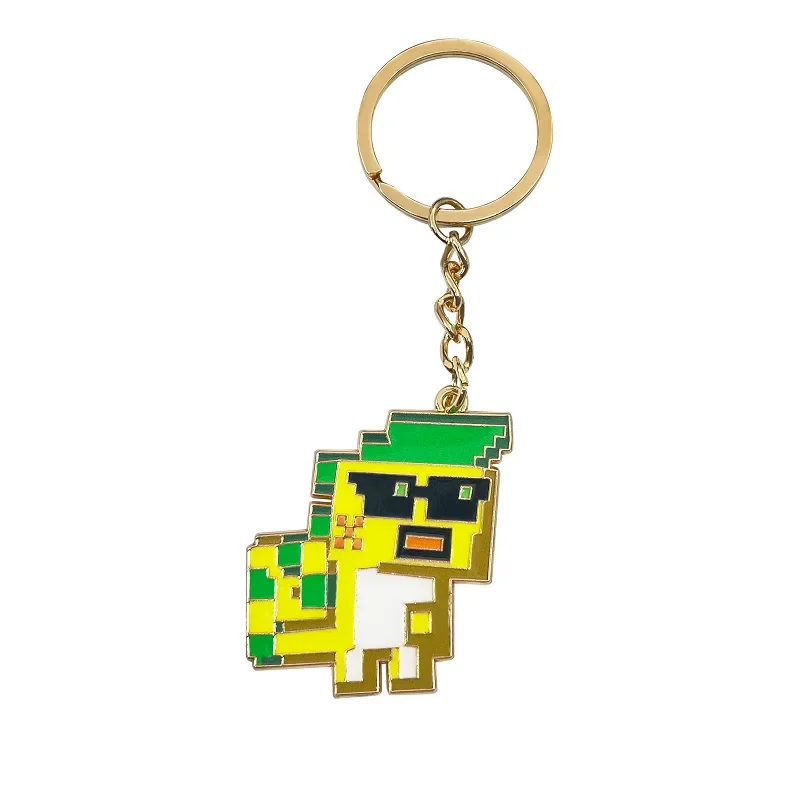 Брелок для ключей игры Genshin Impact косплей Natlan Kinich Dragon K'uhul Ajaw подвеска из сплава