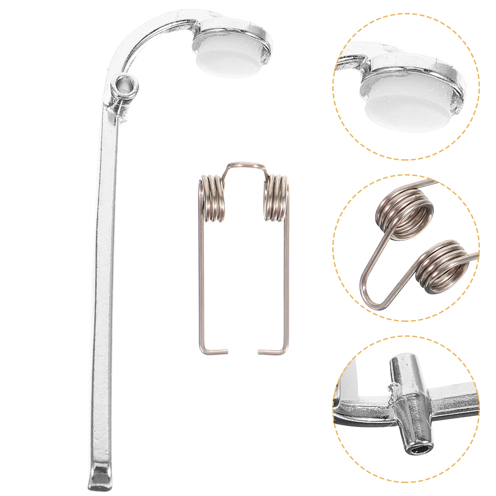 

Trumpet Instrument Spring Trombone Drain Valves Replacement Watergate Key Part Clique Component Plastic Pads Draining