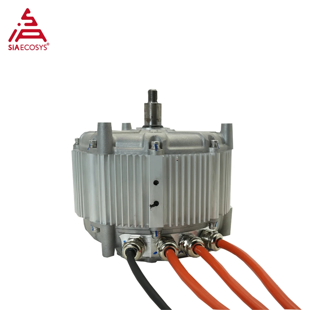 Фото SiAECOSYS SIA155-38 Мотор-шпилька с номиналом PMSM, 2500 Вт, аналогичная технология с гарантией высокого качества Tesla для 2-колесного электронного мотоцикла №4