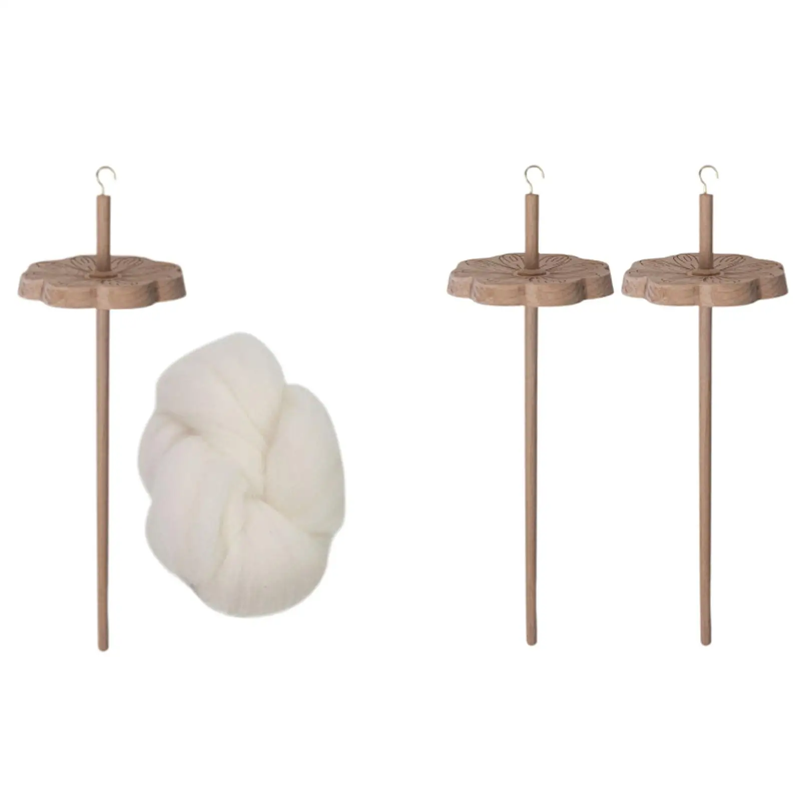 Топ Whorl пряжа спиннинг падение шпиндель для Pom Ткани начинающих