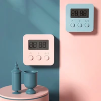 wall mount digital timer alarm countdown clock time management teachers training fitness timing device home school office blue