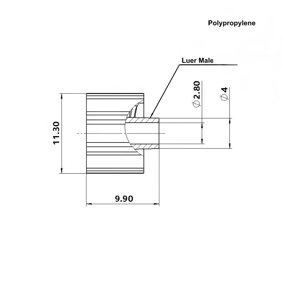 

Медицинские разъемы Luer Lock FLATWORLD ZY2116
