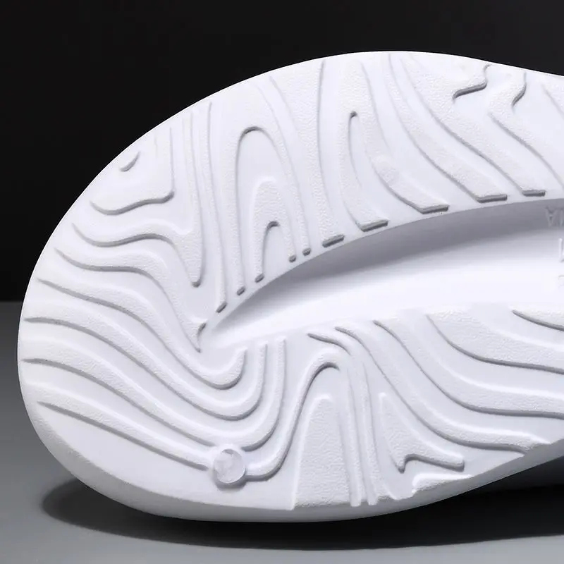 2023 New Summer Sneaker Slippers for Men Thick Bottom Platform Slides Soft EVA Hollow Unisex Sandals Casual Men Beach Shoes