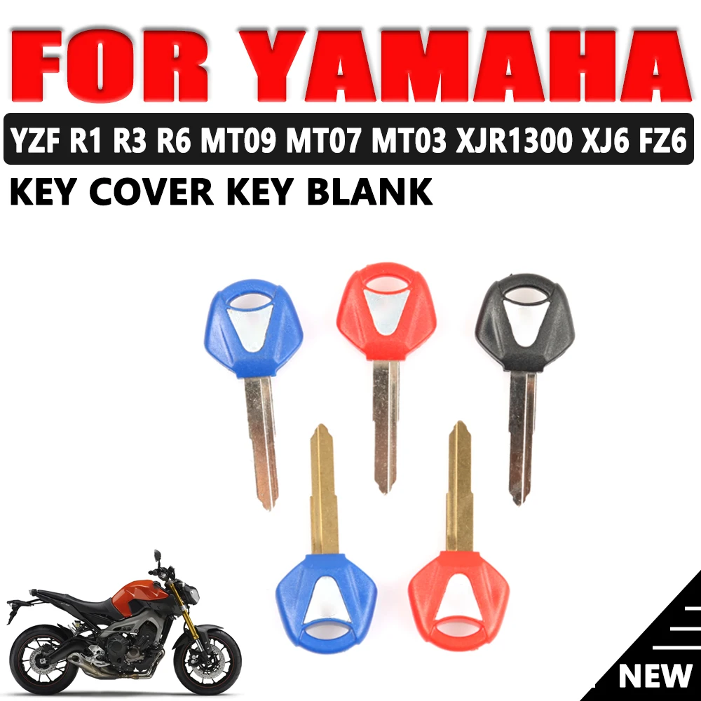 

CNC Motorcycle Key Cover Cap Keys Case Shell For Yamaha YZF R1 R3 R6 MT09 MT-09 FZ09 FZ07 MT-07 MT07 MT 07 MT03 XJR1300 XJ6 FZ6