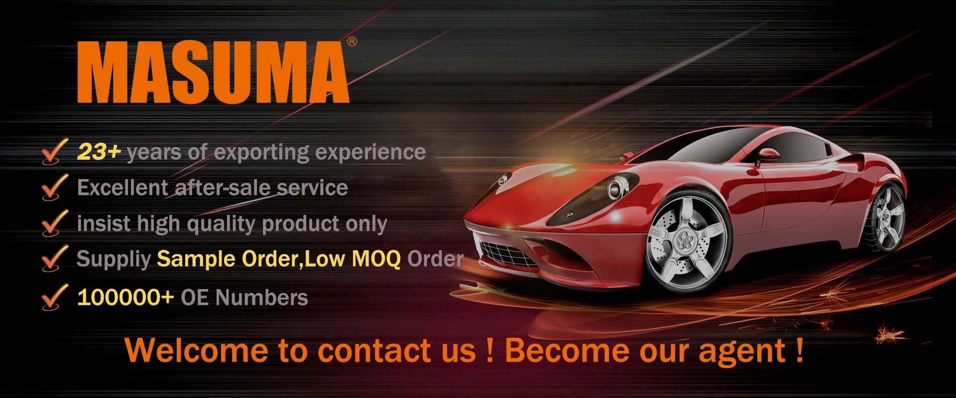 MA-9407R MASUMA Система поддержки нижнего рычага управления Рычаг подвески для TOYOTA