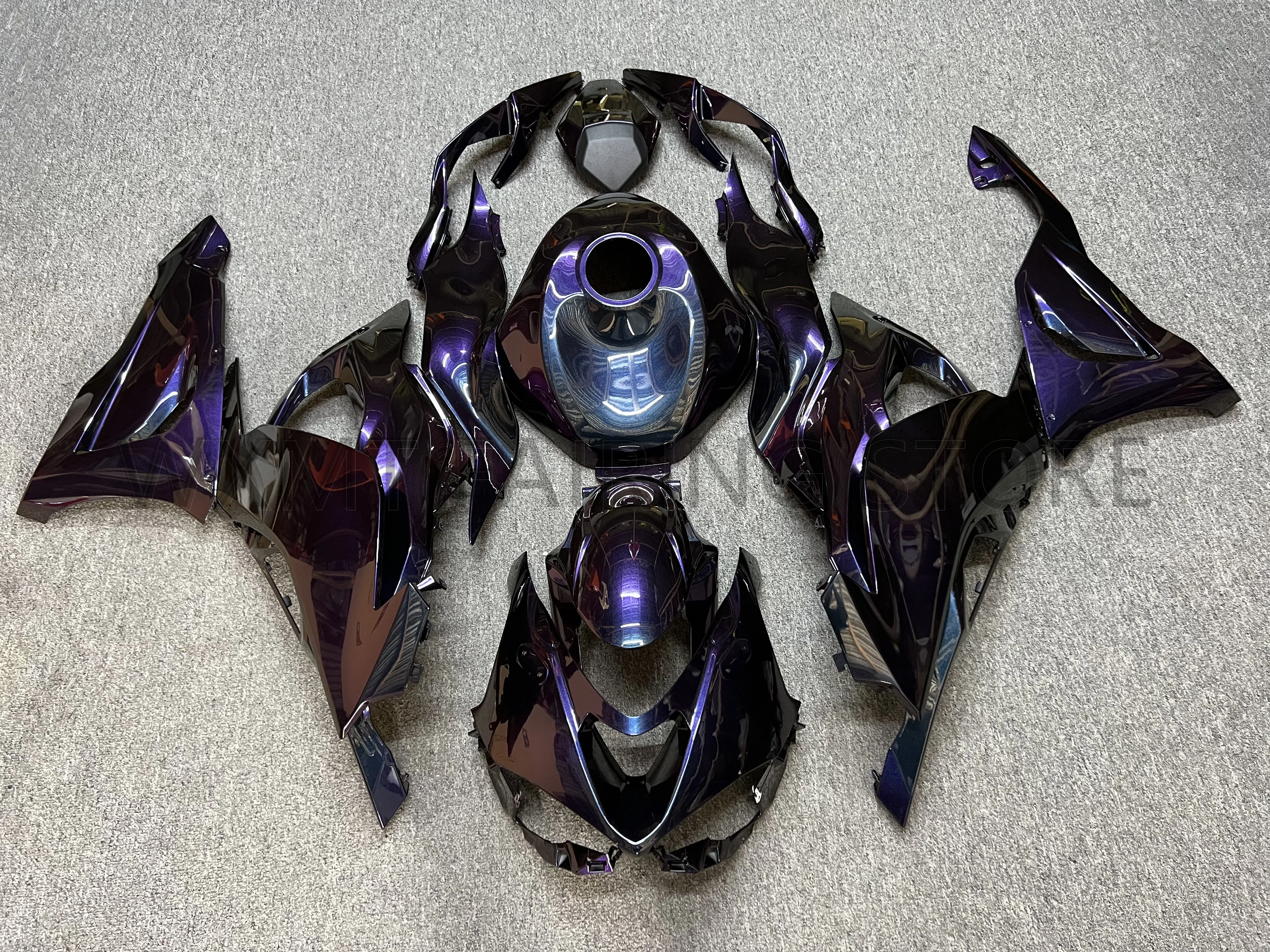 Новый комплект обтекателей для литья под давлением мотоциклов ABS подходит ниндзя