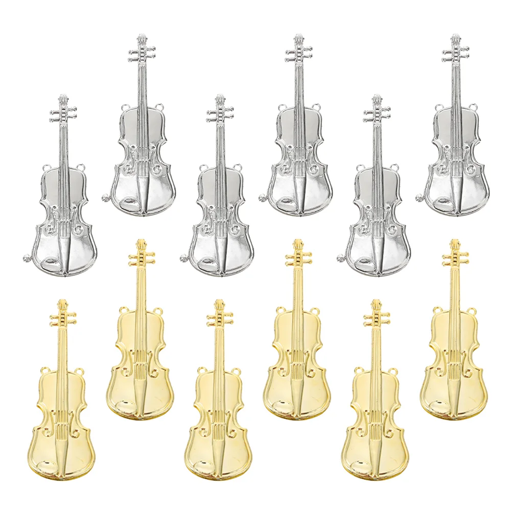 

Ornaments Instrument Mini Christmas Trumpet Musical Tree Party Decorations Instruments Miniature Accessories Hawaiian Themed
