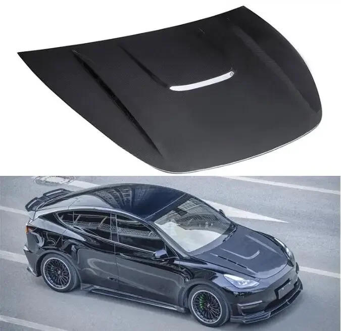 Новинка! Передний бампер из углеродного волокна для автомобиля капот