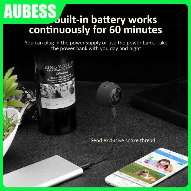 

Mini Tf Card Cloud Storage Wireless Camera Ip Camera Video Surveillance Wireless Wifi Security Camera Tuya Smart And Smart Life