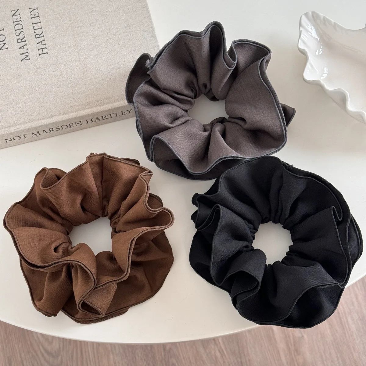 Корейский новый стиль ретро кружевная однотонная поясная коллекция двойной