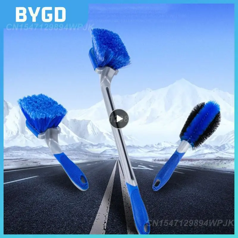 

Long Handle Brush Short Handle Tire Brush Super Rich Bristles Can Absorb Rich Car Fluid Cleaning Tools Close Hair Cleaning Brush