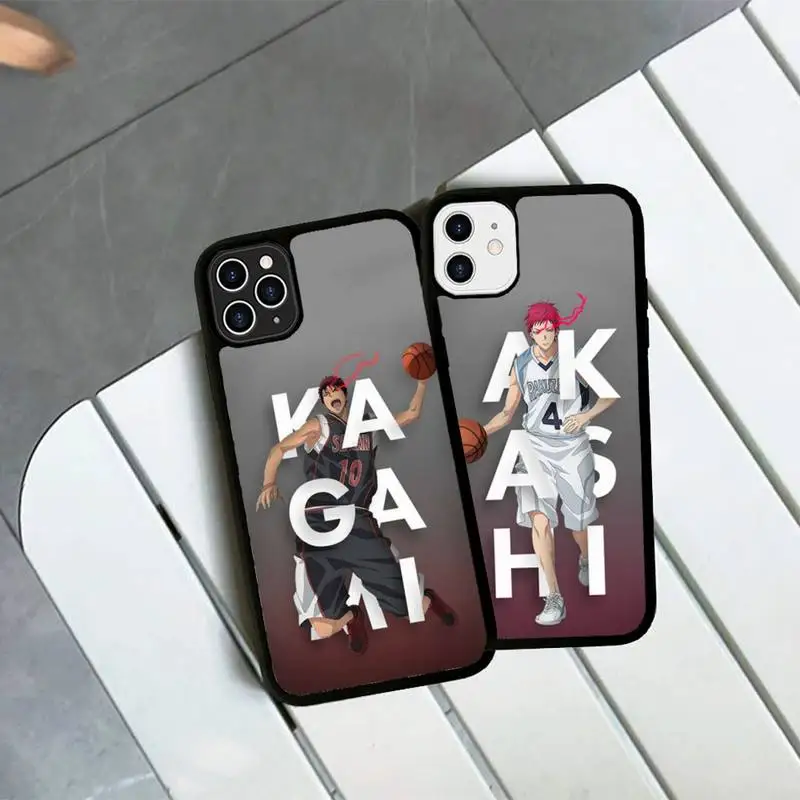 

Kuroko Basketball Anime Phone Case Silicone PC+TPU Case for iPhone 11 12 13 Pro Max 8 7 6 Plus X SE XR Hard Fundas