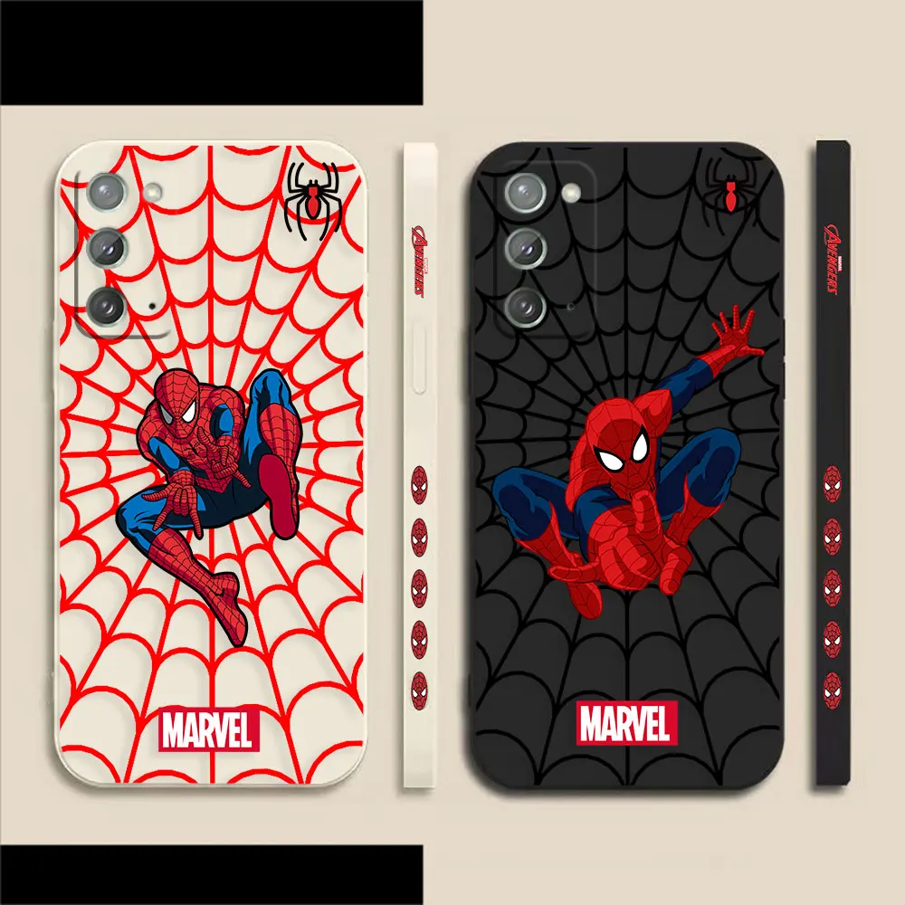 

Marvel Wed Spider-Man Case For Samsung A50 A30 A20S A10S A10 A14 Note 20 10 9 M32 M22 M10S A20 Pro Plus Lite Ultra 4G 5G Case