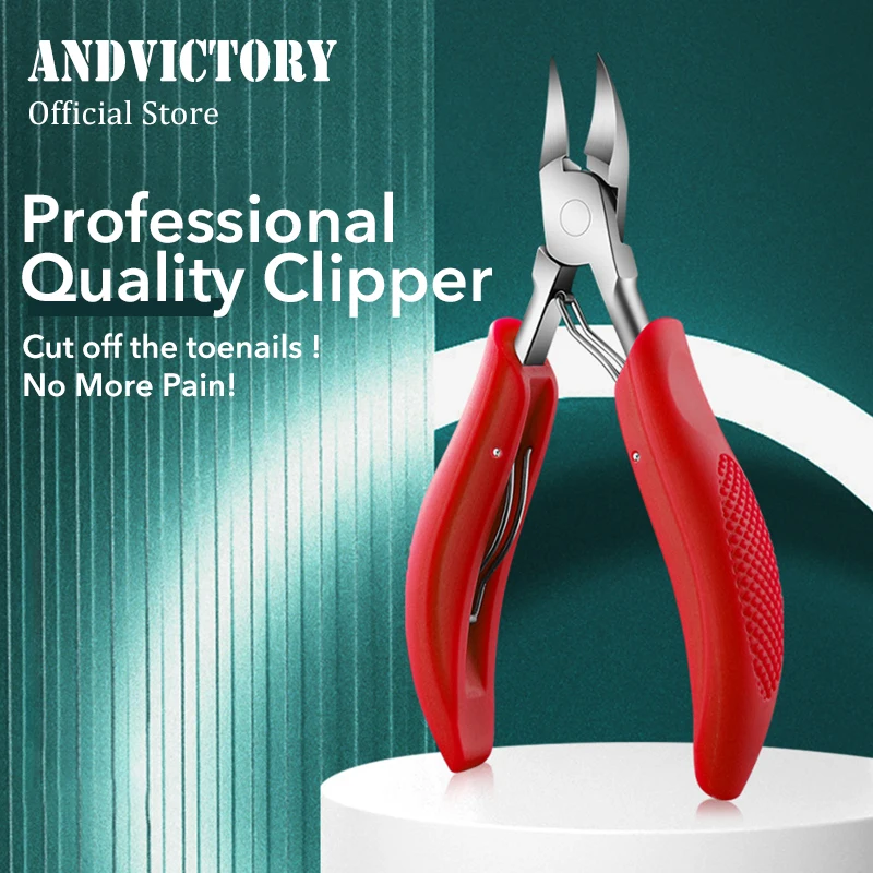 

1Pcs Ingrown Nail Clippers Accessories And Manicure Tools Thick Toenails Nipper Edge Cutter Trimmer Cuticle Scissors Pedicure