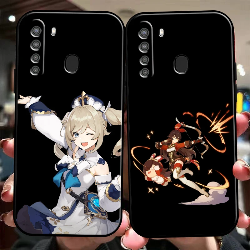 

Genshin Impact Project Game Phone Case For Samsung Galaxy S8 S8 PLus S9 S9 Plus S10 S10E S10 Lite 5G Plus Back Carcasa Funda