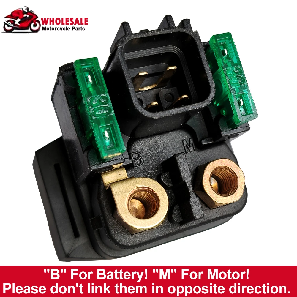 Фото 1/2/4 шт. Соленоидное реле стартера для Kawasaki Z125 Z 125 2019-2021, Ninja 250 SL Ninja250SL 2015-2020, для YAMAHA RAPTOR 250 08-12 №3