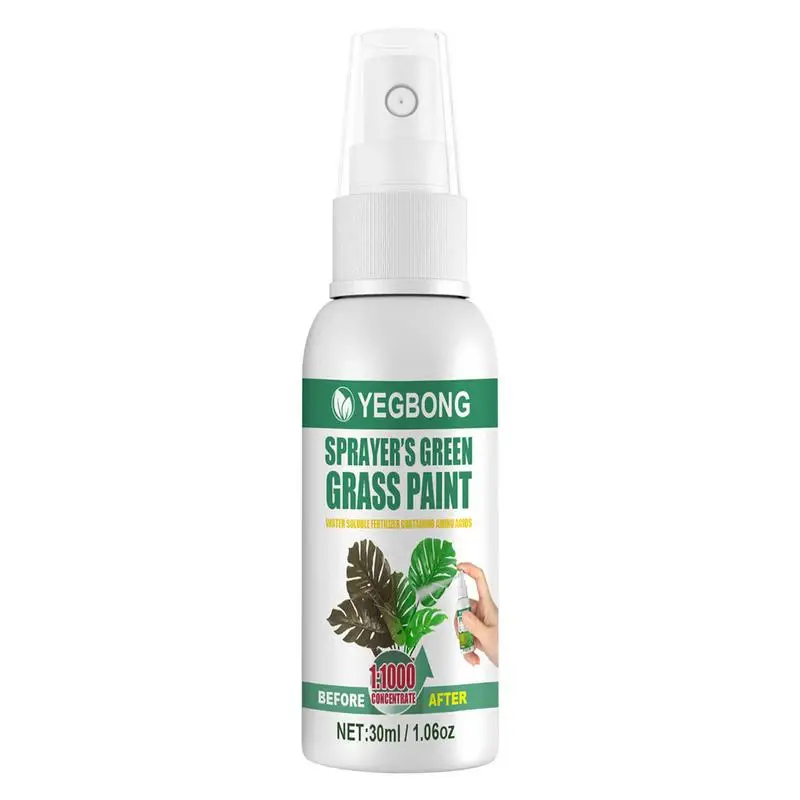 

Lawn Paint Green Spray Plant Greening Agent Foliar Fertilizer Grass Color Fix For Lawn Turf Plant Leaves Lawn Spray Paint Green