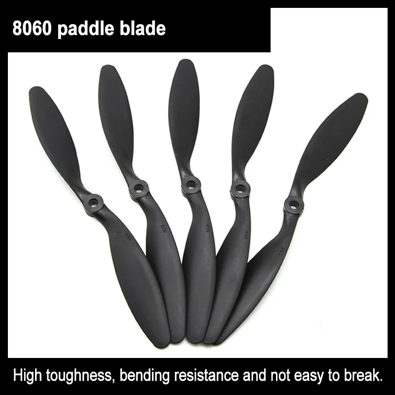 

10pcs/lot 8060 Propellers Glass Fiber & Nylon Props For Rc Airplane Quadcopter Perfect 8x6 Rc Airplane Propellers Blades