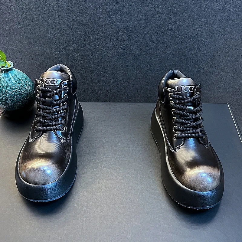 Новое поступление мужские модные повседневные ботильоны весенне-осенние