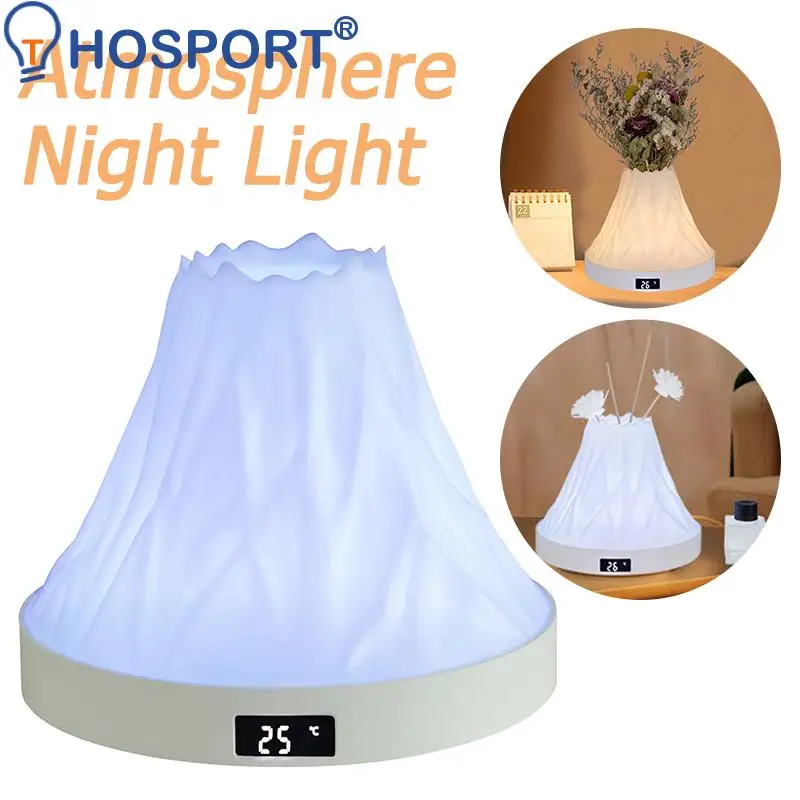 

Bedside Table Lamp Rechargeable Atmosphere Light Portable Dimmable Tap Control for Kids Children Room Christmas Decoration