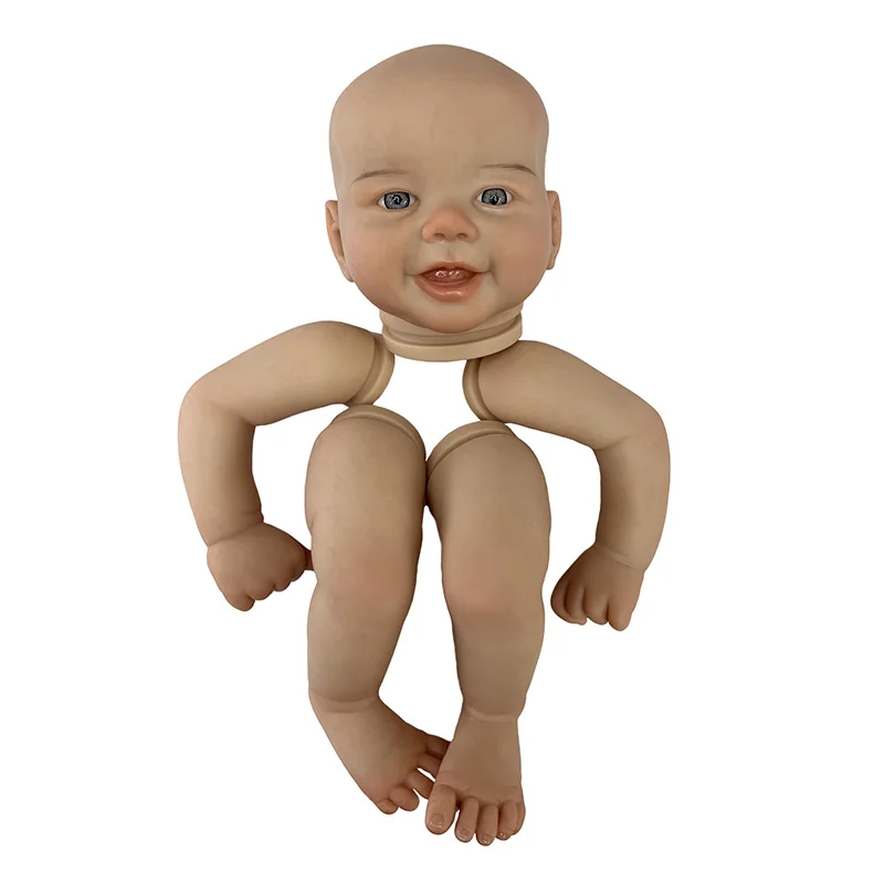 

20Inch Real Bebe Reborn Doll Kits Painted By Artists Handmade Soft Vinyl New Kits Finished Painted Kits