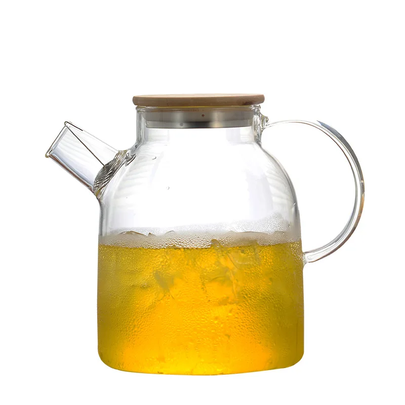 Стеклянный чайник термостойкий 1 л/1 5 л