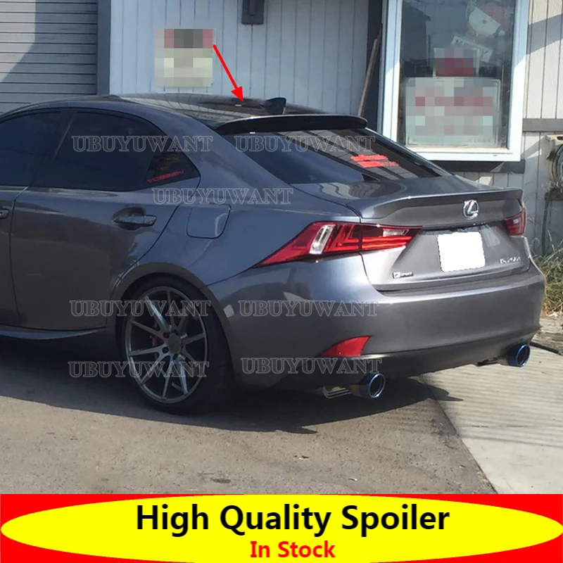 

Задний спойлер на крышу из углеродного волокна подходит для Lexus IS IS250 IS300 IS350 2013 2014 2015 2016 2017