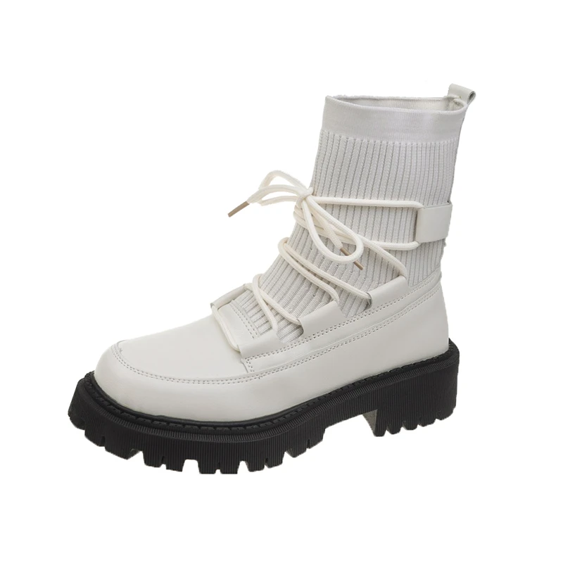 

2022 ботинки женская обувь зимние ботинки модная обувь Женская Повседневная Осенняя кожаная женская обувь женские ботильоны