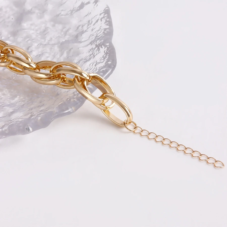 Европейские и американские крутые стильные полые толстые O-образные цепочки