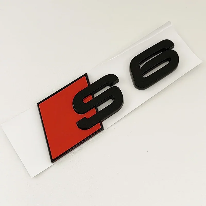 

3D ABS хромированный черный логотип S3 S4 S5 S6 S7 S8 Эмблема на багажник автомобиля Наклейка для Audi 8Y 8P 8V B6 B8 B9 8T C4 C6 C7 C8 Аксессуары