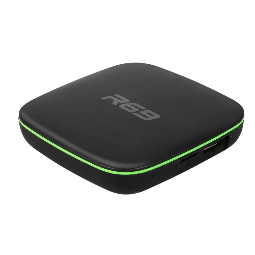 

Приставка Смарт-ТВ R69, 2 + 16 ГБ, 4K, 2,4 ГГц, Wi-Fi