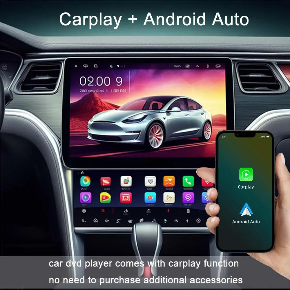 Carplay вертикальный беспроводной Android Auto для Opel Astra J 2009-2015 автомобильный