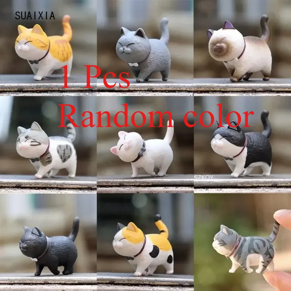 Мини-статуэтка котенка из ПВХ а чёлушкина хочу котенка