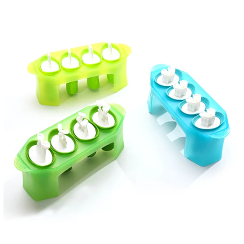 

Silicone Ice Cream Mold Popsicle Mold Summer Ice Molds Set Of 4 Popsicle Makers