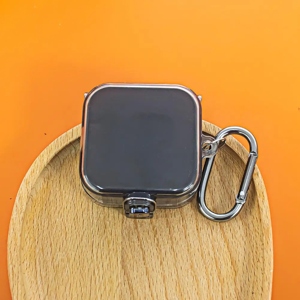 Прозрачная задняя крышка для CMF Buds Pro 2 TPU с защелкой и крючком