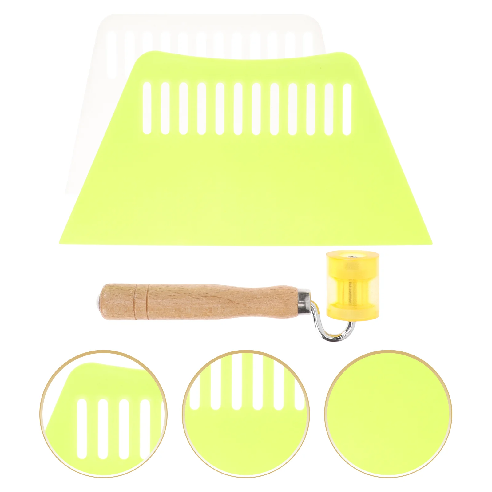 

1 Set of Wallpaper Roller Smoothing Tool Wallpaper Scraper Tool for Safely Install Wallpaper