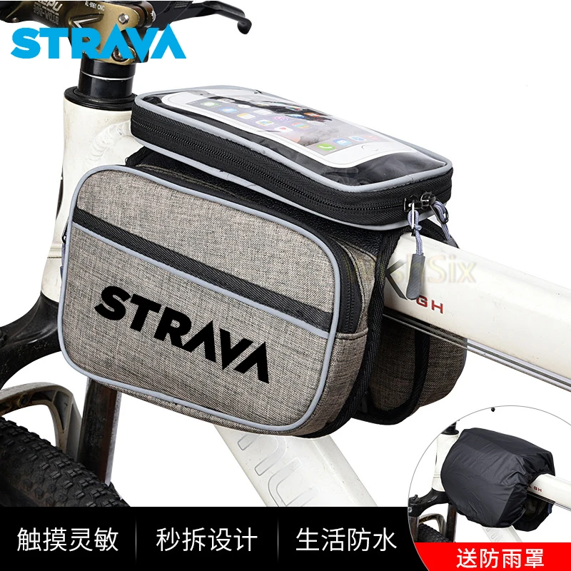 Mtb Bike Bag Bicycle Bag for Frame Large Capacity Folding Bike Phone Bag Outdoor Sports Cycling Bags Accessory