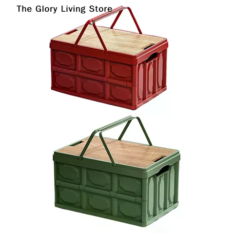 Складной ящик для хранения MA белый полипропилен